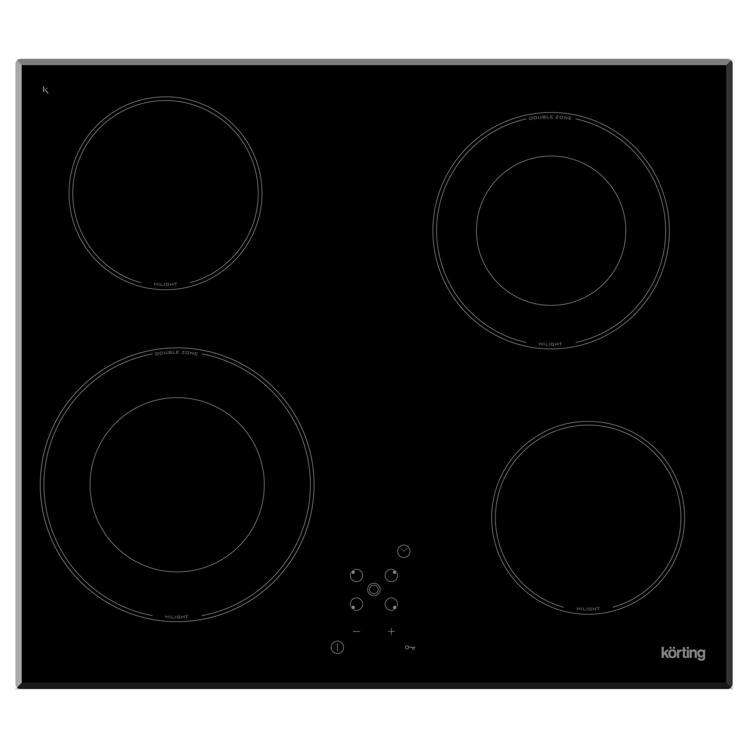 Электрическая варочная панель HK 62031 B - Варочные поверхности Körting