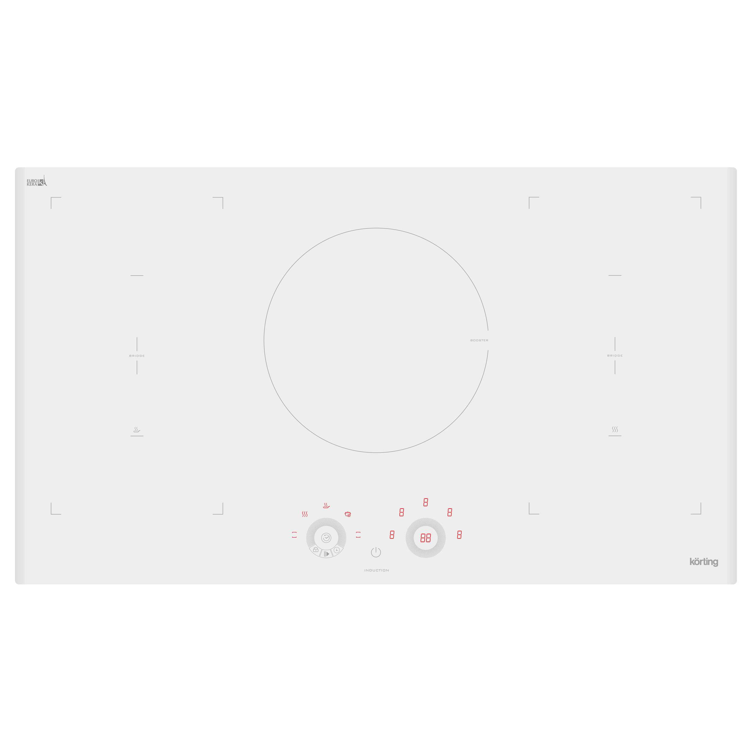 Индукционная варочная панель HIB 95750 BW Smart - Варочные поверхности  Körting