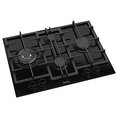 Газовая стеклянная варочная панель HGG 67009 CQTN