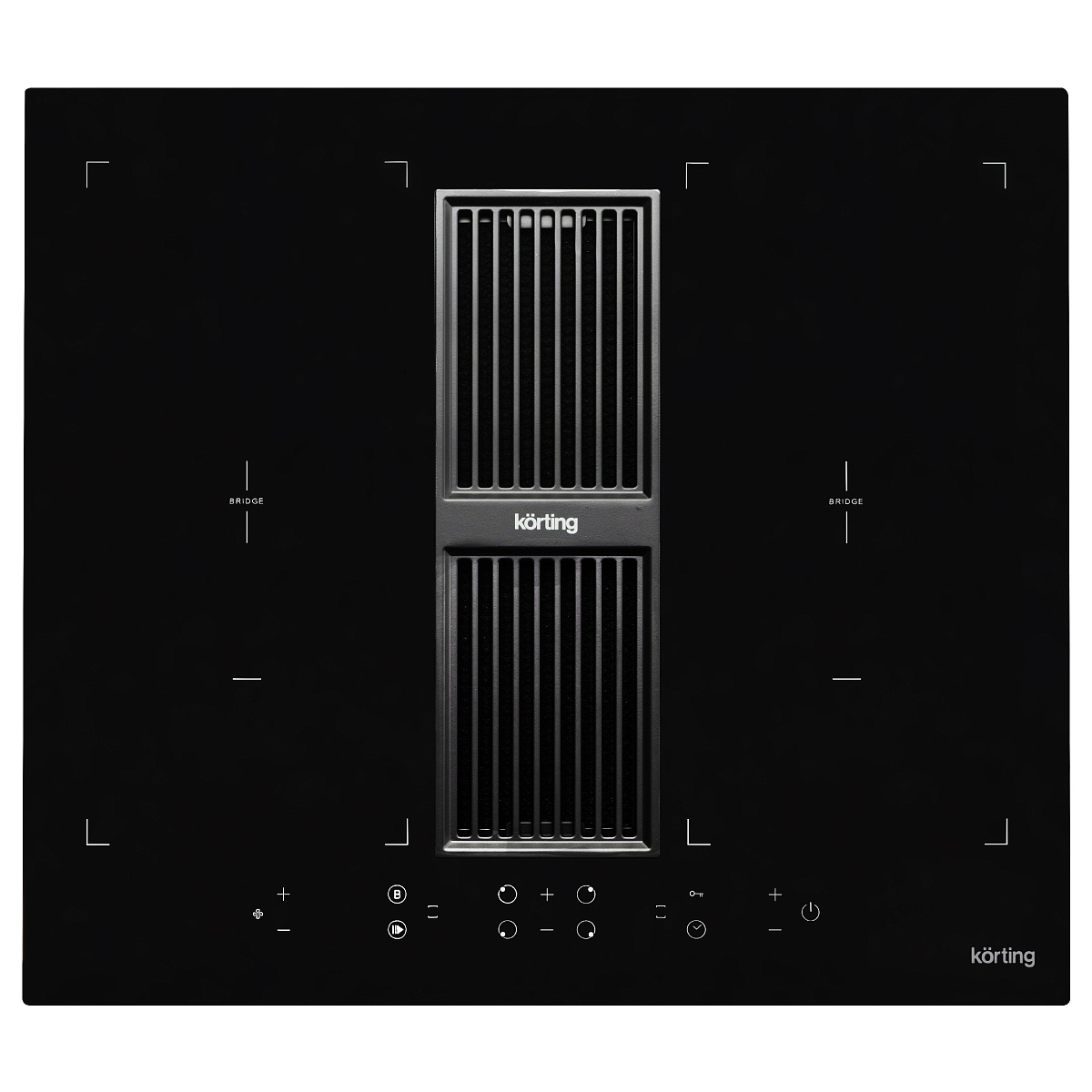 Индукционная варочная панель с интегрированной вытяжкой HIBH 68980 NB