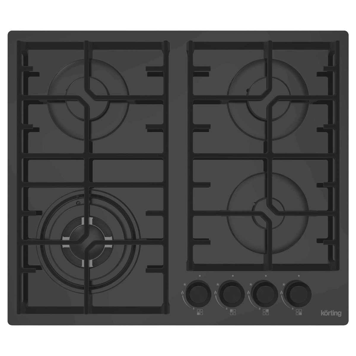 Газовая стеклянная варочная панель HGG 6451 CTN