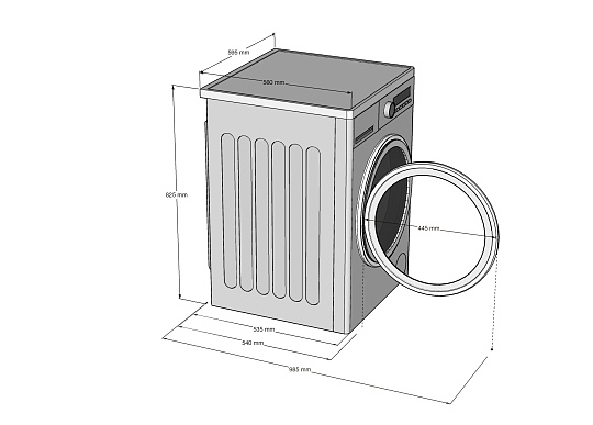 Стиральная машина с сушкой KWDI 14I96
