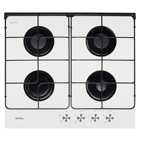 Газовая стеклянная варочная панель HGG 645 W
