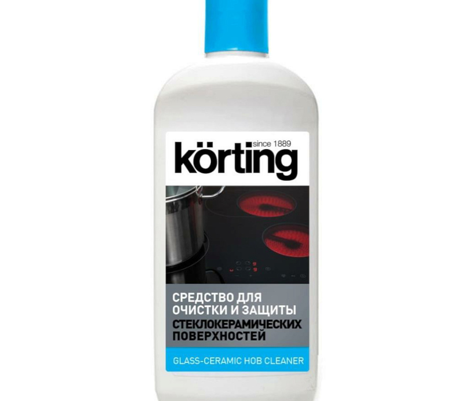 Средство для очистки и защиты стеклокерамических поверхностей Korting K 01